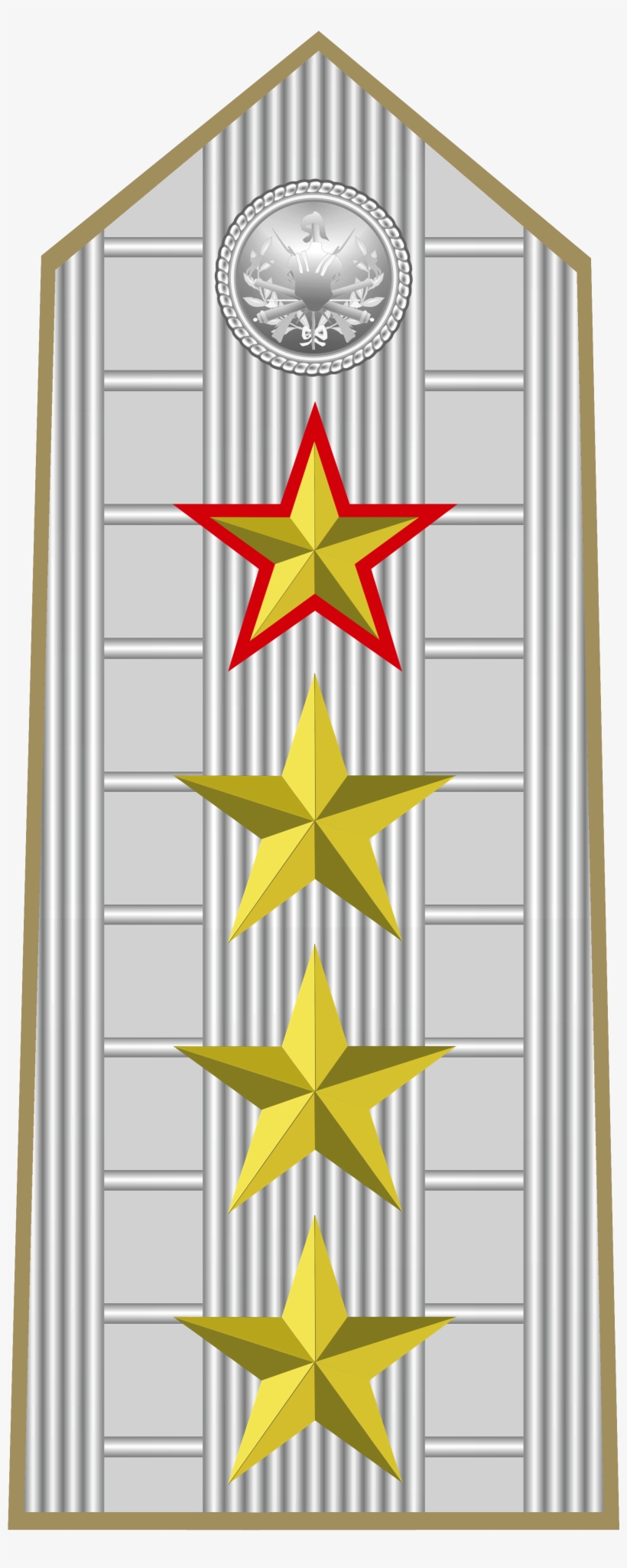 Rank Insignia Of Generale Di Corpo D'armata Con Incarichi, transparent png