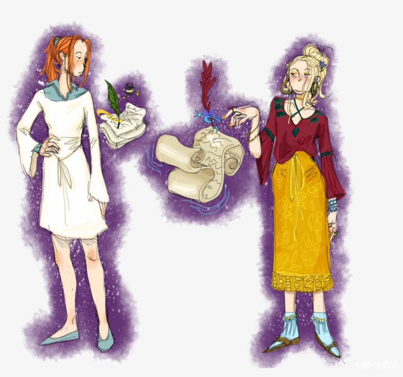 🔮ginny Weasley Writing For The Quidditch Section In, transparent png