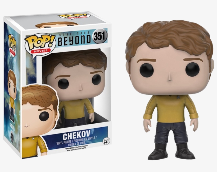 Chekov Pop Vinyl Figure, transparent png