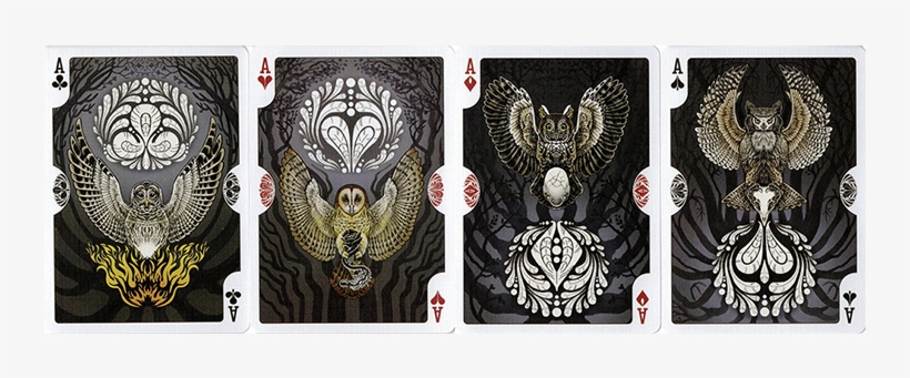 Bicycle Strigiformes Owl Playing Cards, transparent png