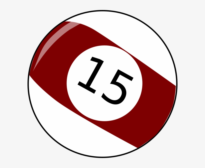 Clip Art Royalty Free Fifteen Billiard Ball Clip Art, transparent png