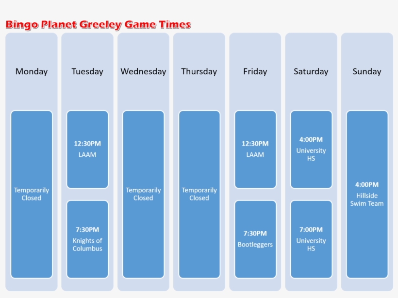 Bingo Planet Greeley 2700 W 10th St Greeley, Co 80634, transparent png