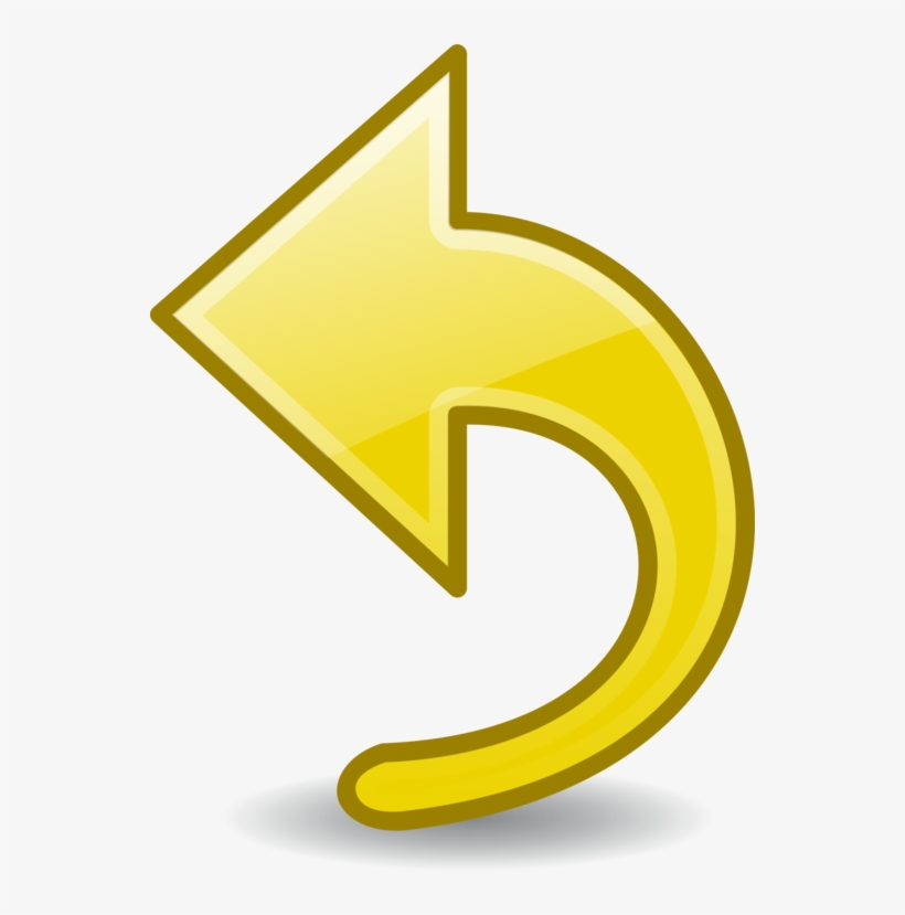 Arrow Sign Symbol Computer Icons Yellow, transparent png