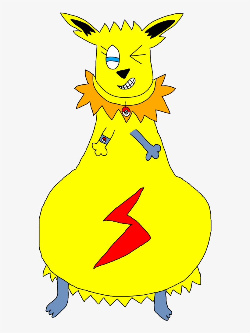 Joltzey The Heavy Bottom Jolteon, transparent png
