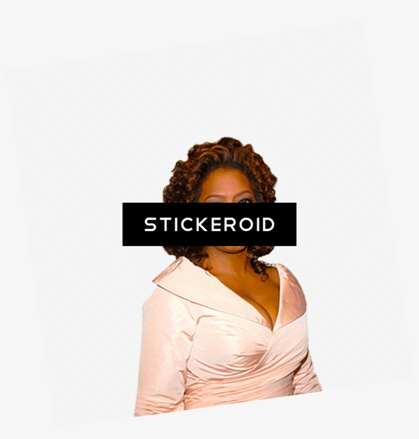 Oprah Winfrey Portrait, transparent png