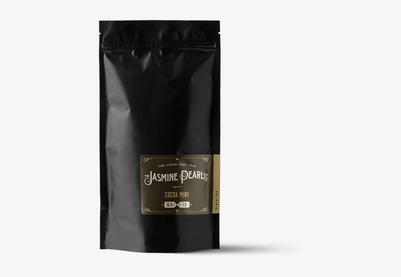 Cocoa Mint Black Loose Leaf Tea, Bagged, From The Jasmine, transparent png