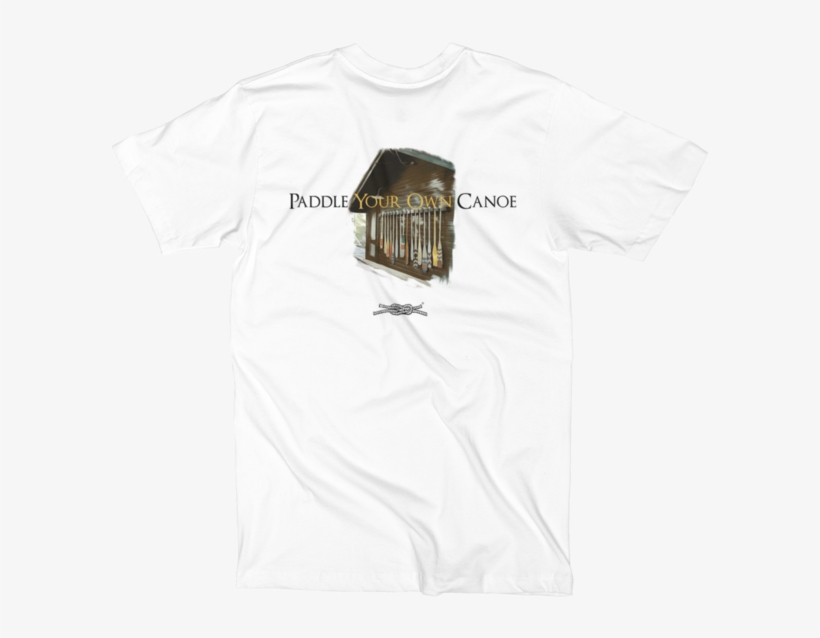 Paddle Your Own Canoe Pocket T-shirt, transparent png