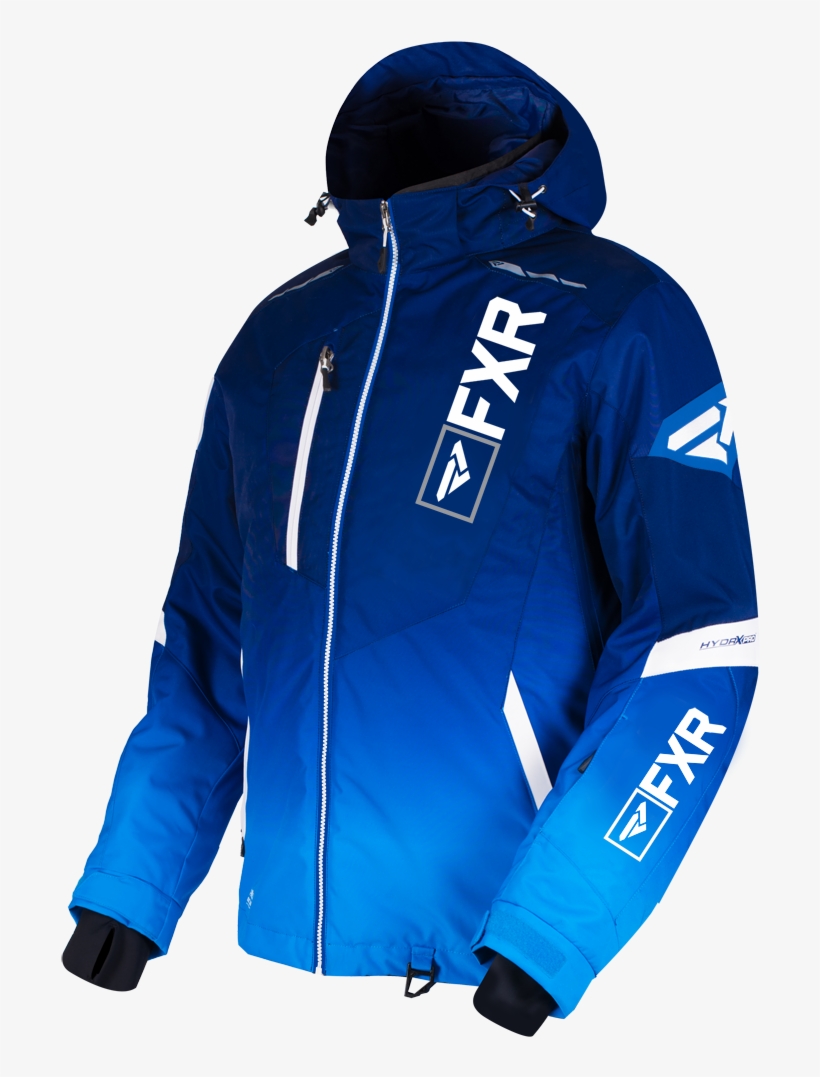 M Renegade X4 Jacket Navy Blue Fade / White Le, transparent png