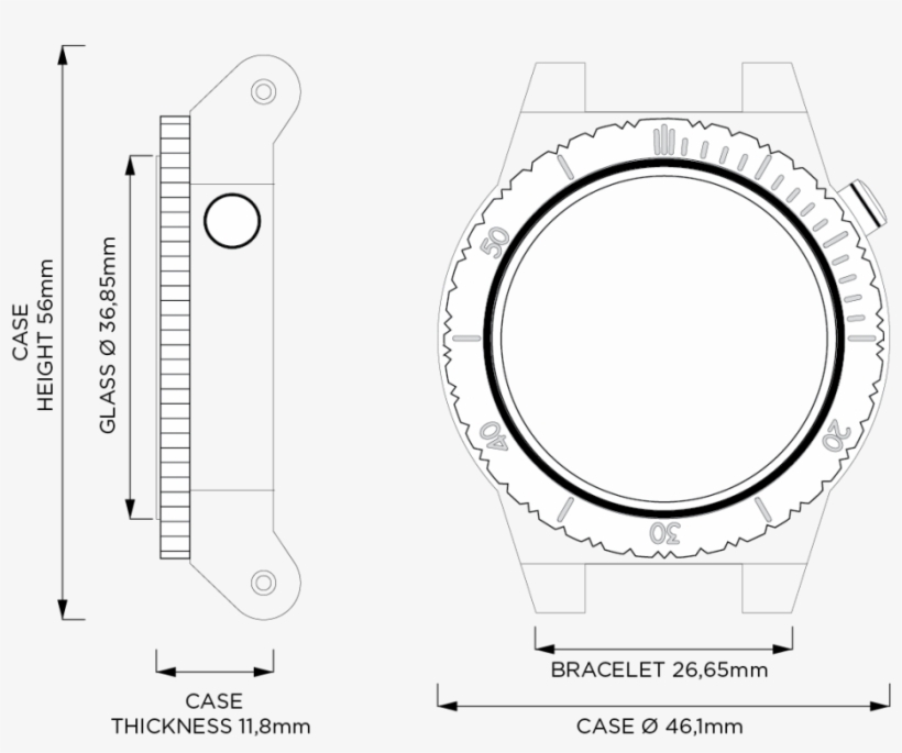 Wooden-watch, transparent png