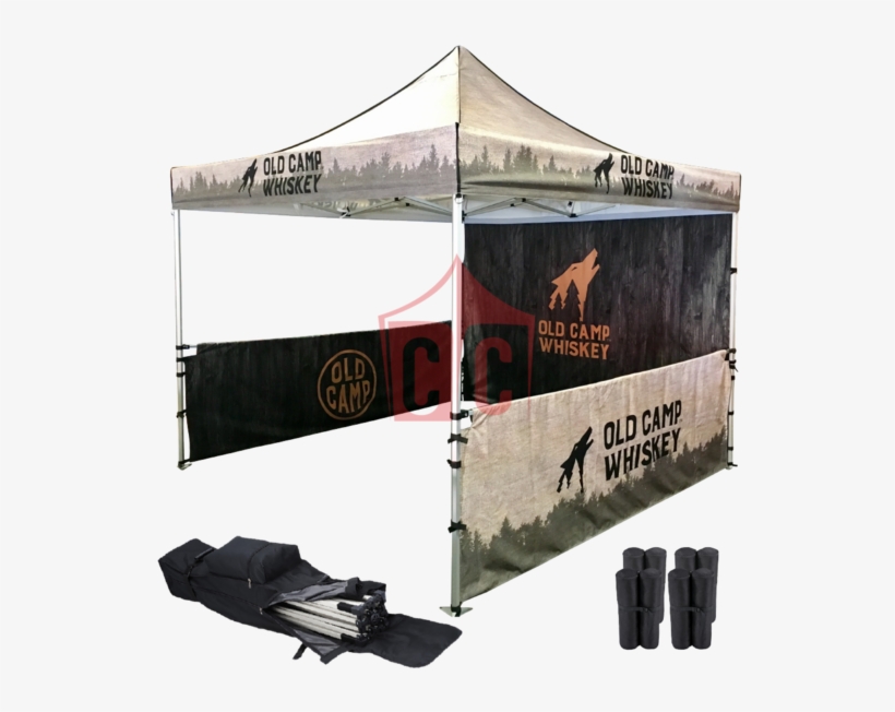 Tent Full Colour Design, Back Wall, 2 Half Walls, Wheel, transparent png