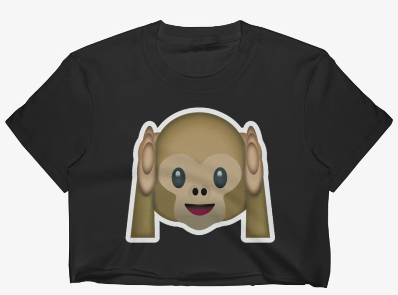 Emoji Crop Top T Shirt, transparent png