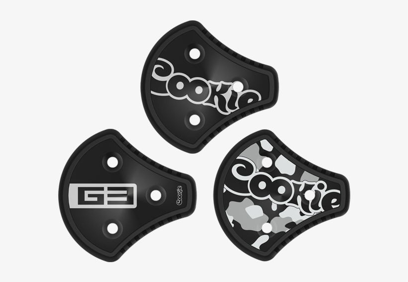 Cookie Helmet Aluminum Side Plates, transparent png