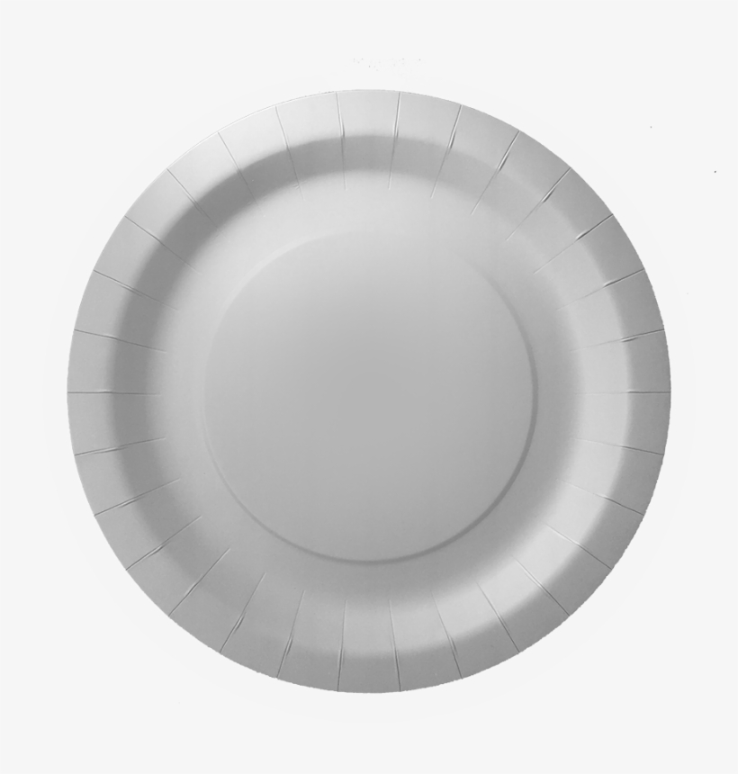 White Paper Plate, transparent png