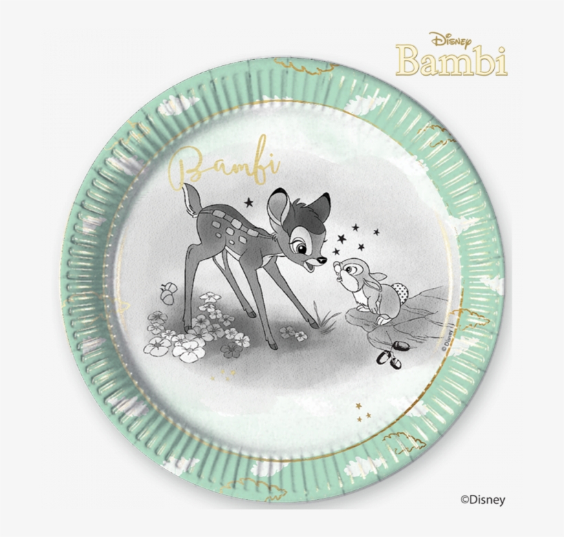 Disney Bambi Paper Plates, transparent png