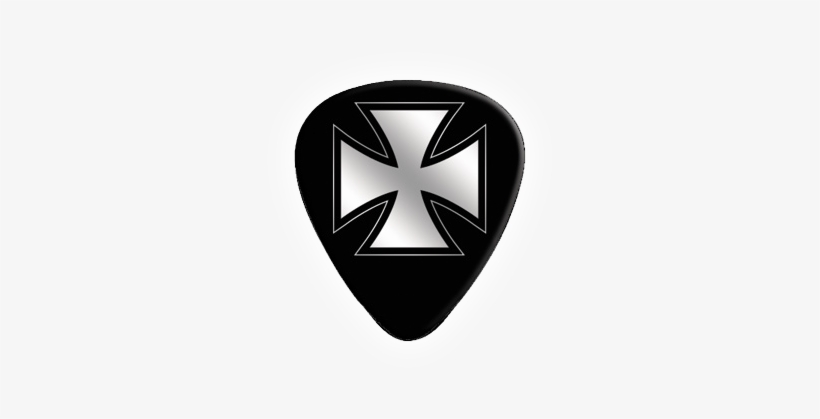 Iron Cross Guitar Pick, transparent png
