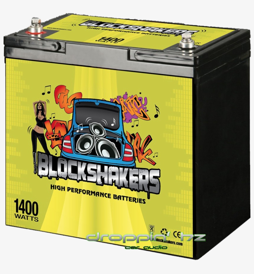 Block Shakers 12v 55ah High Performance Car Audio Battery, transparent png