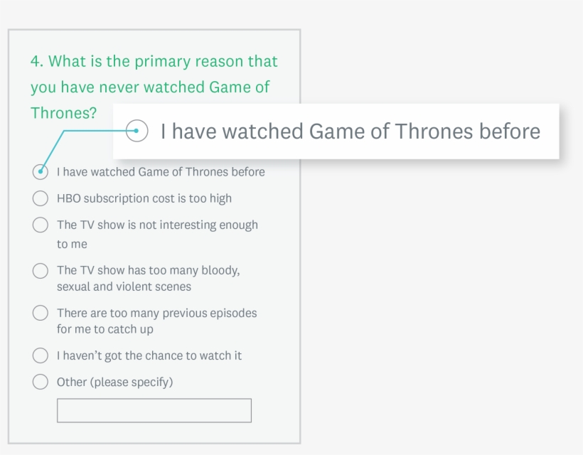 Game Of Thrones Question Without Skip Logic, transparent png