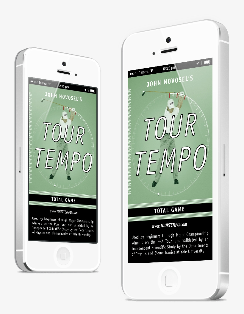 Total Game Tour Tempo Golf Swing Tempo App, transparent png