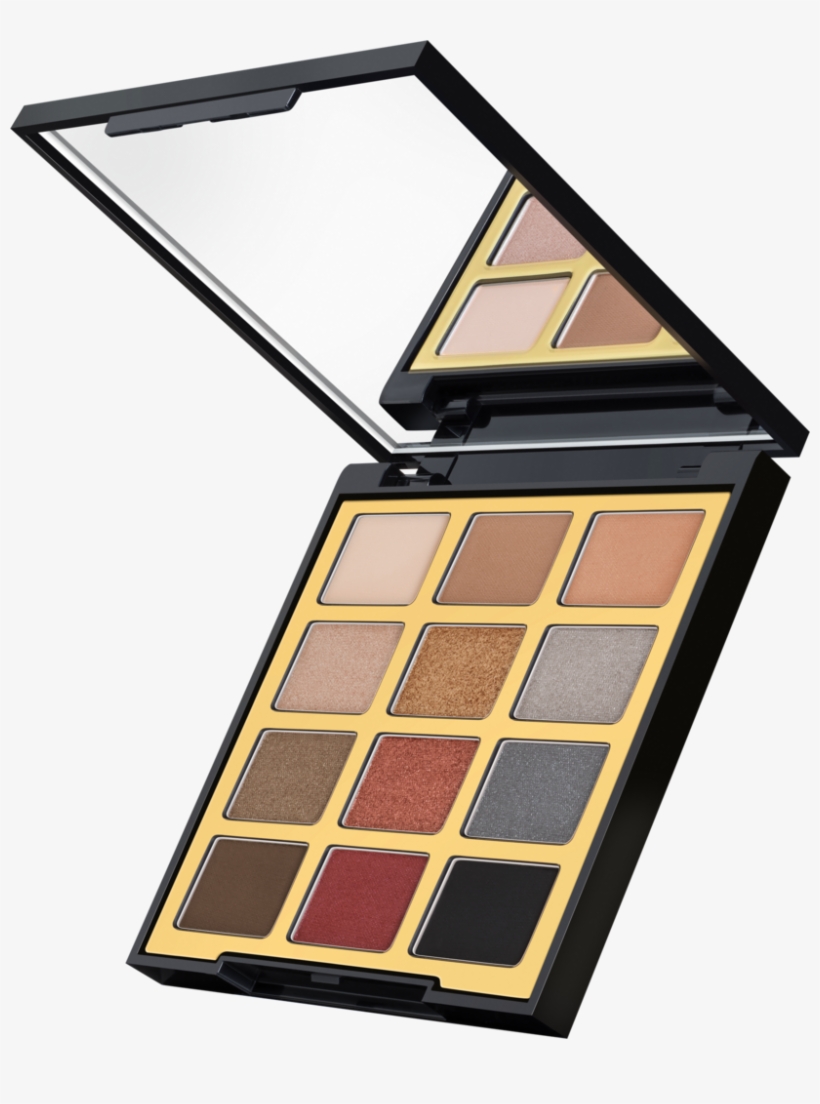 Milani Bold Obsessions Eyeshadow Palette, transparent png