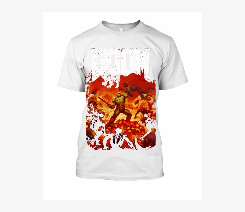 Doom T-shirt, transparent png