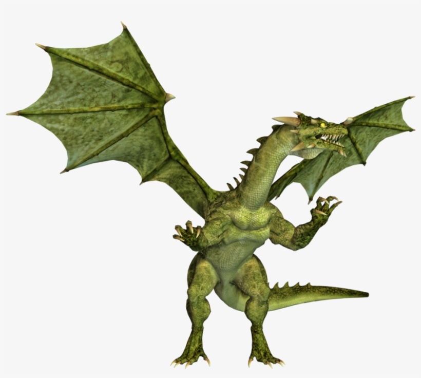 Green Dragon Png, transparent png