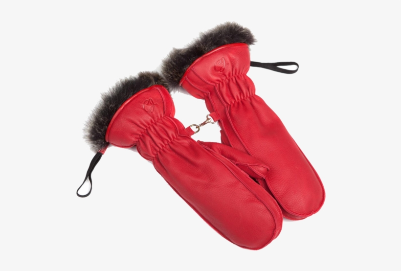 This Is A Luxury Deerskin Leather Ski Mitten, transparent png