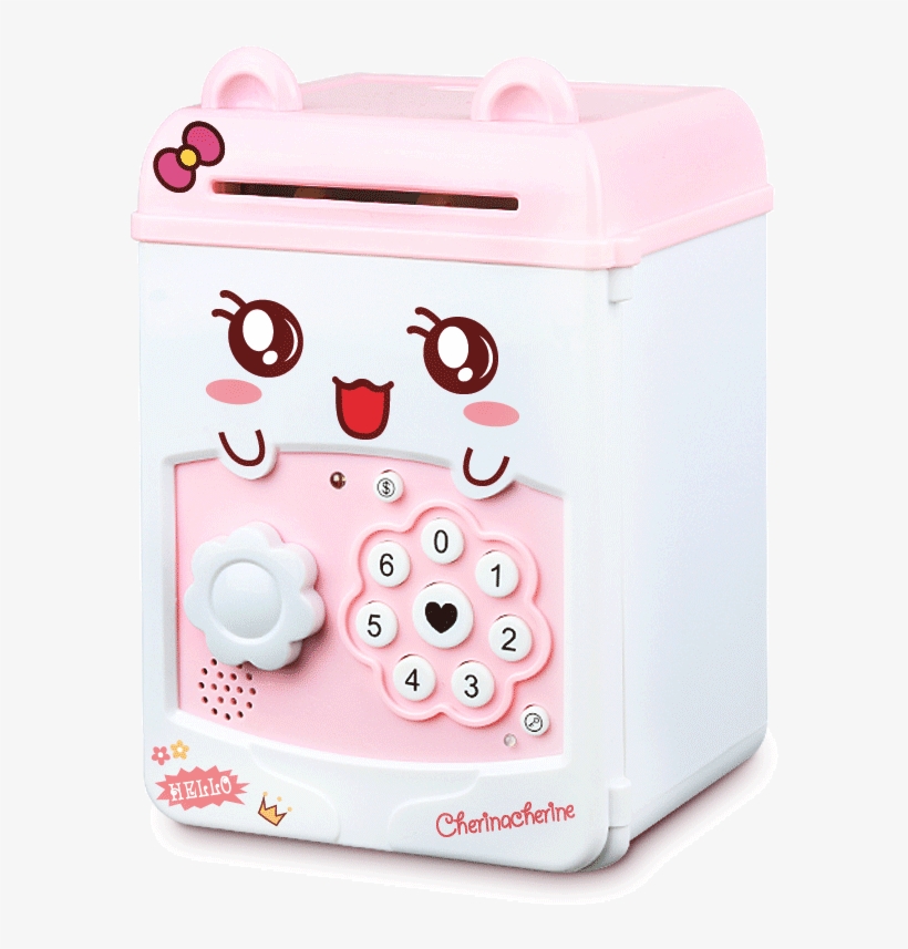 Creative Cute Children Vibrating Savings Piggy Bank, transparent png