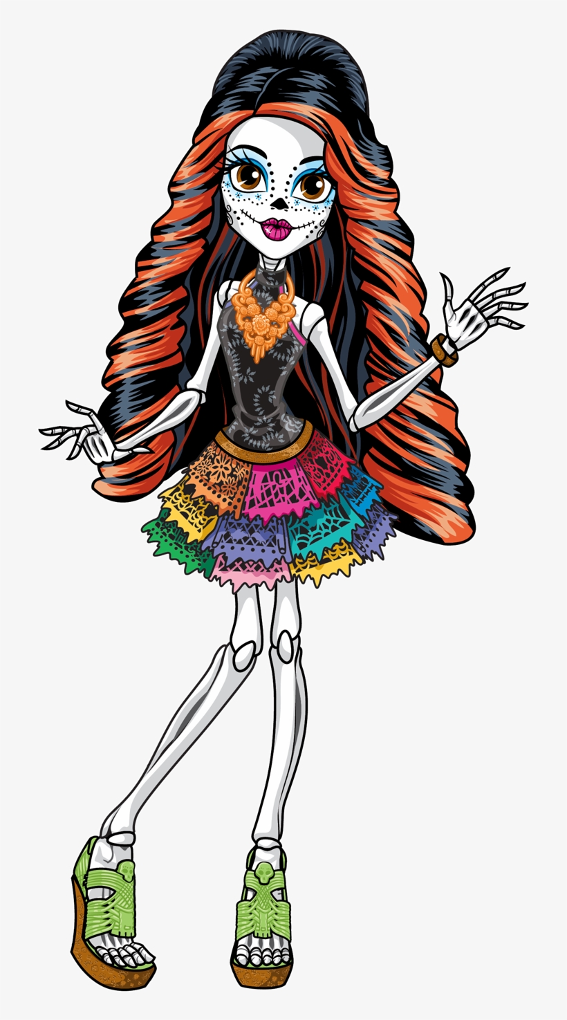 Skelita Calaveras, transparent png