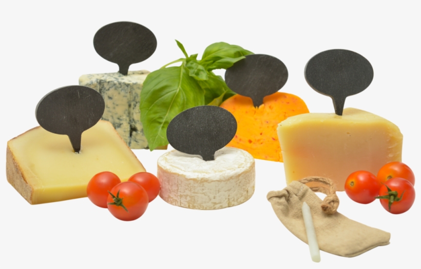 Slate Cheese Markers Set Of 6 Markers, transparent png