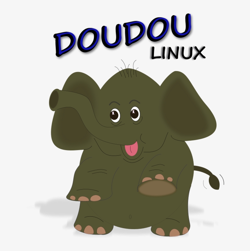 Doudou Linux Logo Contest Free Vector, transparent png