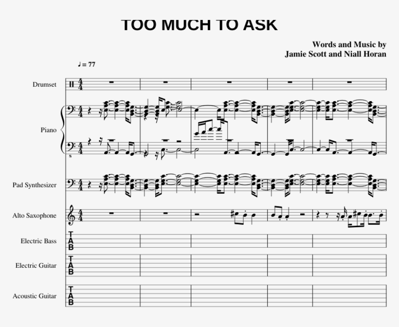 Too Much To Ask, transparent png