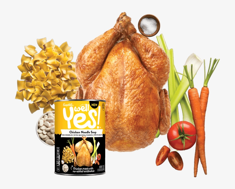Well Yes Chicken Noodle Soup Ingredients, transparent png
