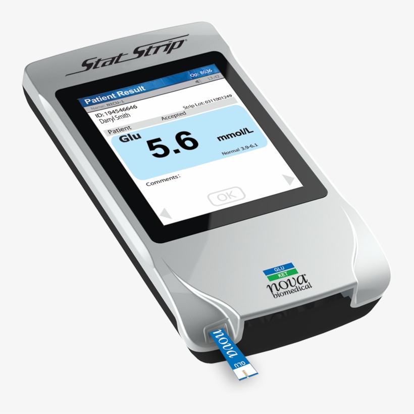 Statstrip Glucose/ketone Connectivity Meter, transparent png