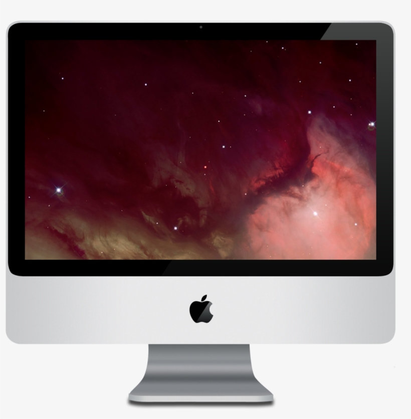 Imac Aluminium, transparent png