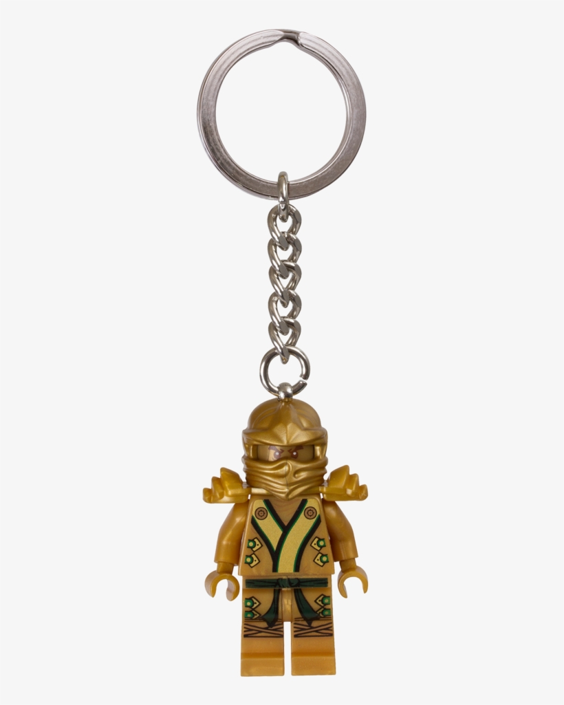 Gold Keys Png Download - Lego Ninjago Golden Ninja Keychain, transparent png