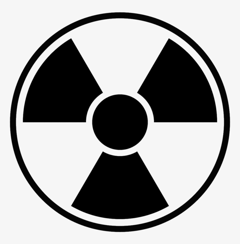 Picture Of Radioactive Choice - Radiation Black And White, transparent png