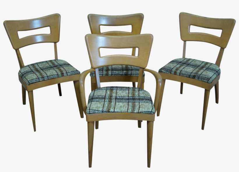 Heywood Wakefield Champagne Mid Century Maple Set Of - Chair, transparent png