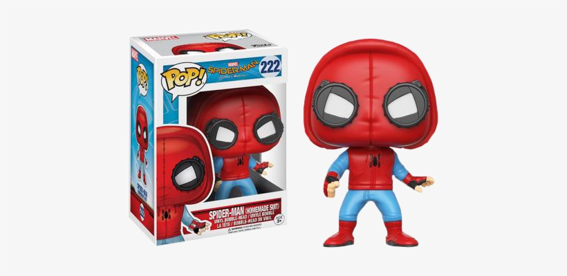 Spider Man Prototype Pop Vinyl Figure - Funko Pop Spiderman Homemade Suit, transparent png