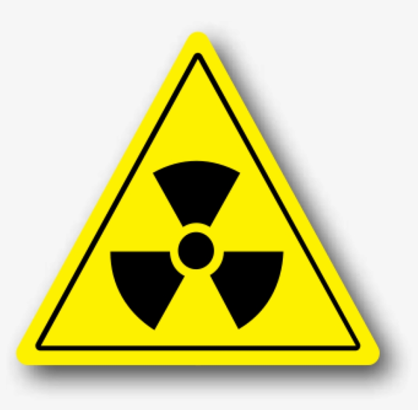 Durastripe Yellow Triangle Floor Safety Sign, Radiation - Biểu Tượng Phóng Xạ, transparent png