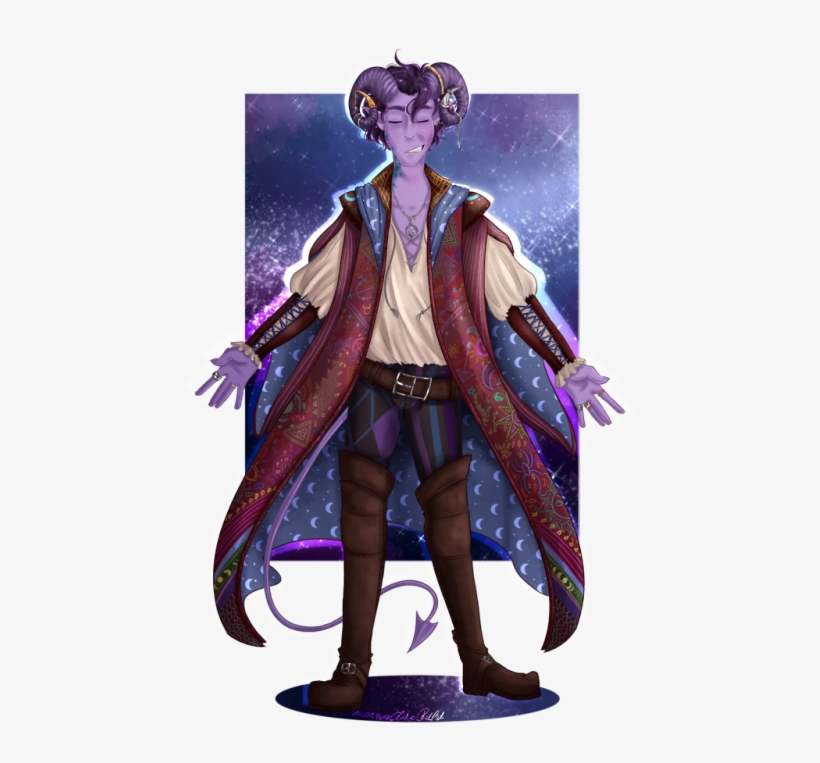 Mollymauk Tealeaf Tribute - Painting, transparent png