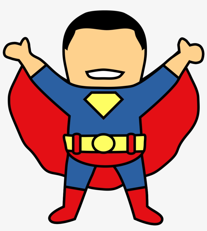 File - Superman Clipart - Svg - Wikimedia Commons Png - Clip Art, transparent png