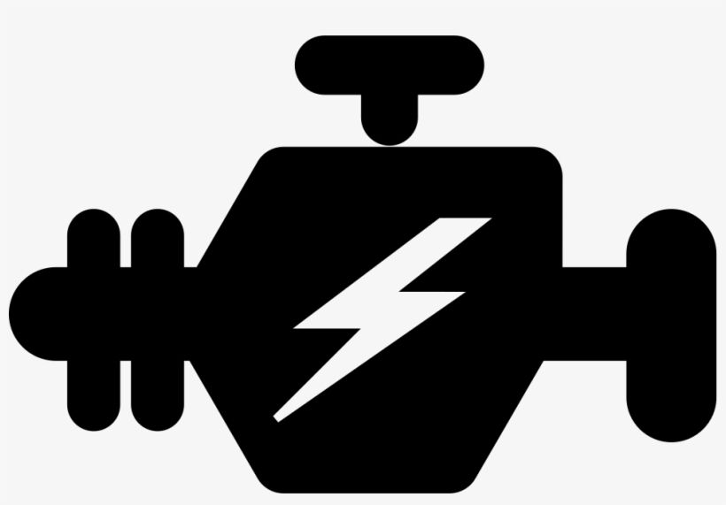 Engine With Lighting Bolt - Engine, transparent png
