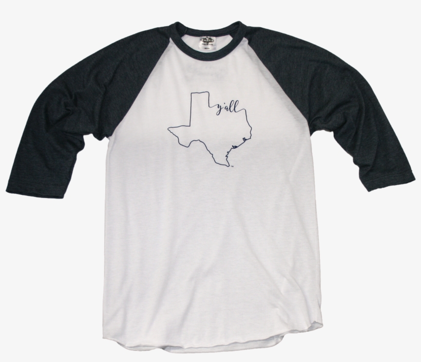 Texas 3/4 Sleeve - Texas, transparent png