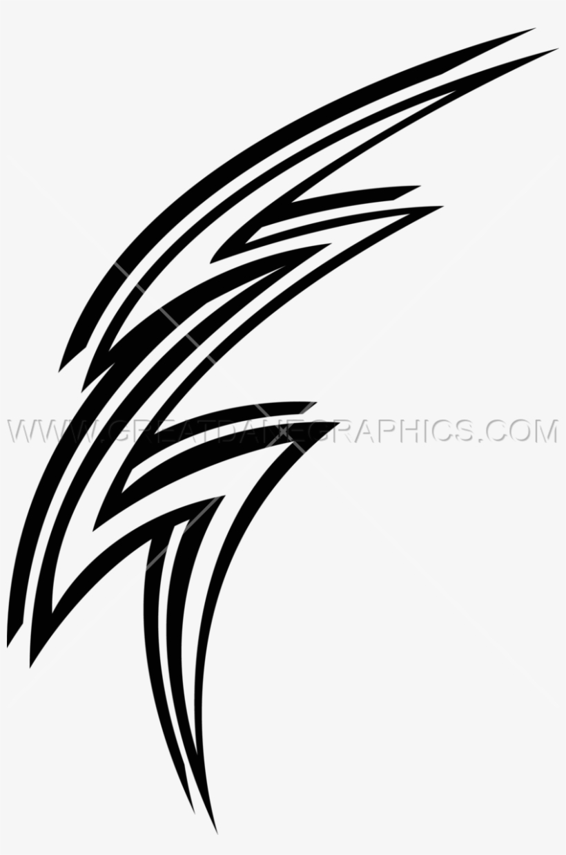 Lightning Bolt - Line Art, transparent png