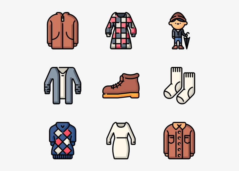 Autumn Clothes - Clothing, transparent png