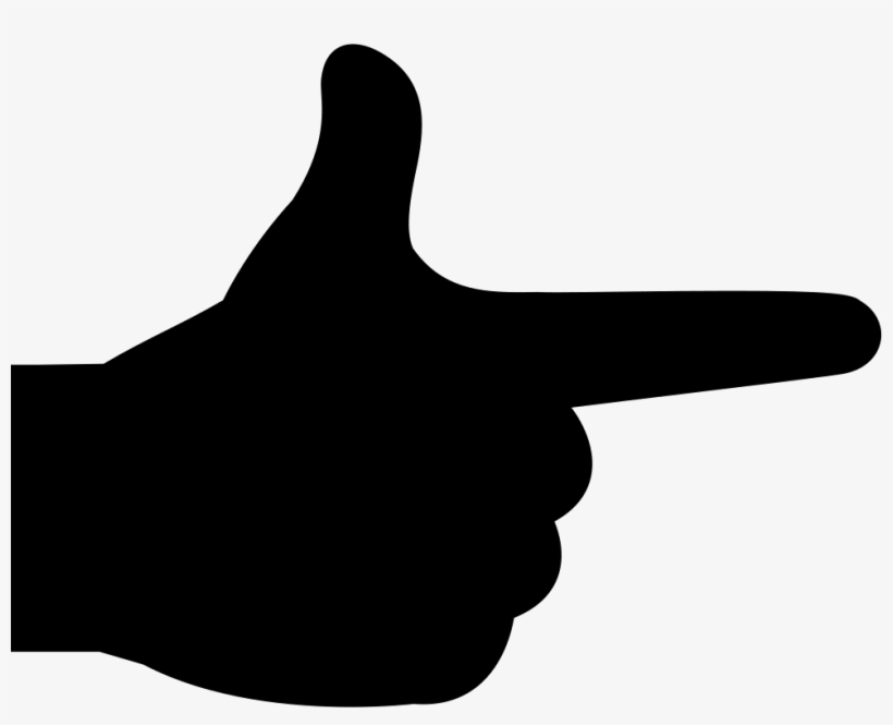 Png File Svg - Finger Gun Vector, transparent png