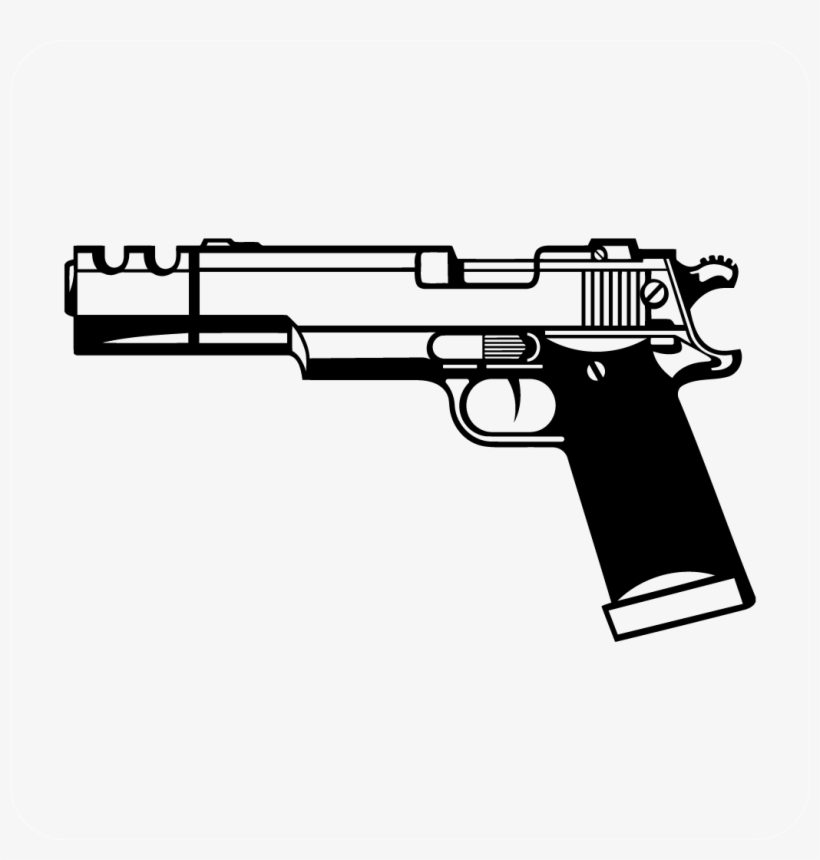 Hand Gun - Gun .png, transparent png
