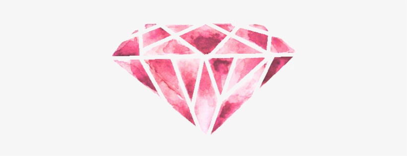 Graphic Black And White Stock Diamond Tumblr Jewelry - Diamond Drawing Png, transparent png