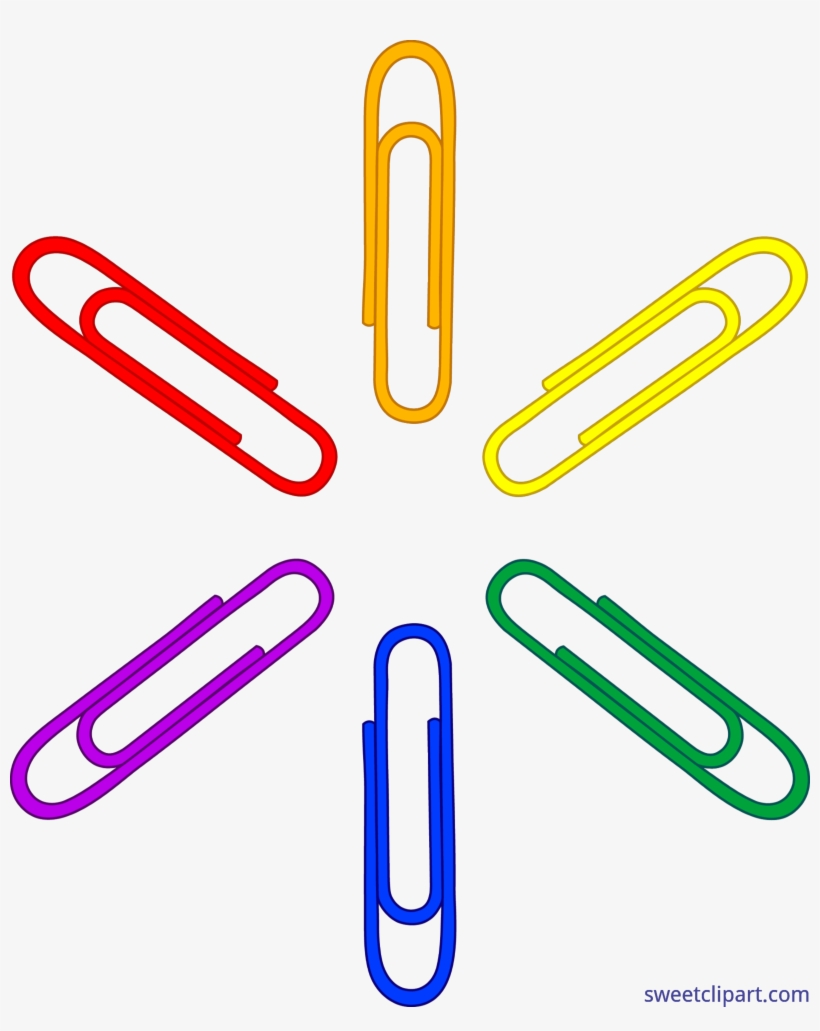 Clip Art Freeuse Office Paper Clip Pattern - Paper Clip Clipart, transparent png