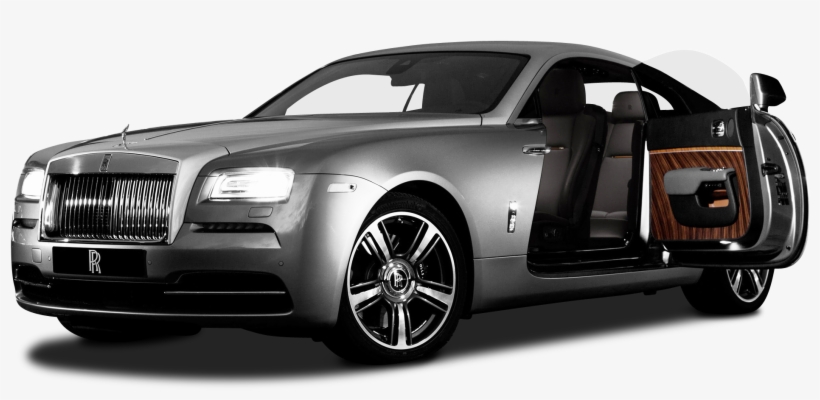 Rolls Royce Wraith Silver Car Png Image - Rolls Royce Wraith Png, transparent png